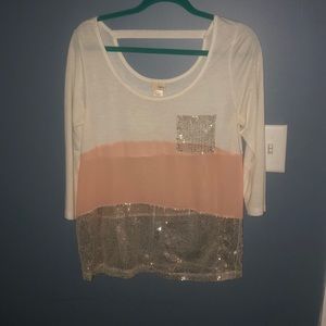 Adorable but shiny top